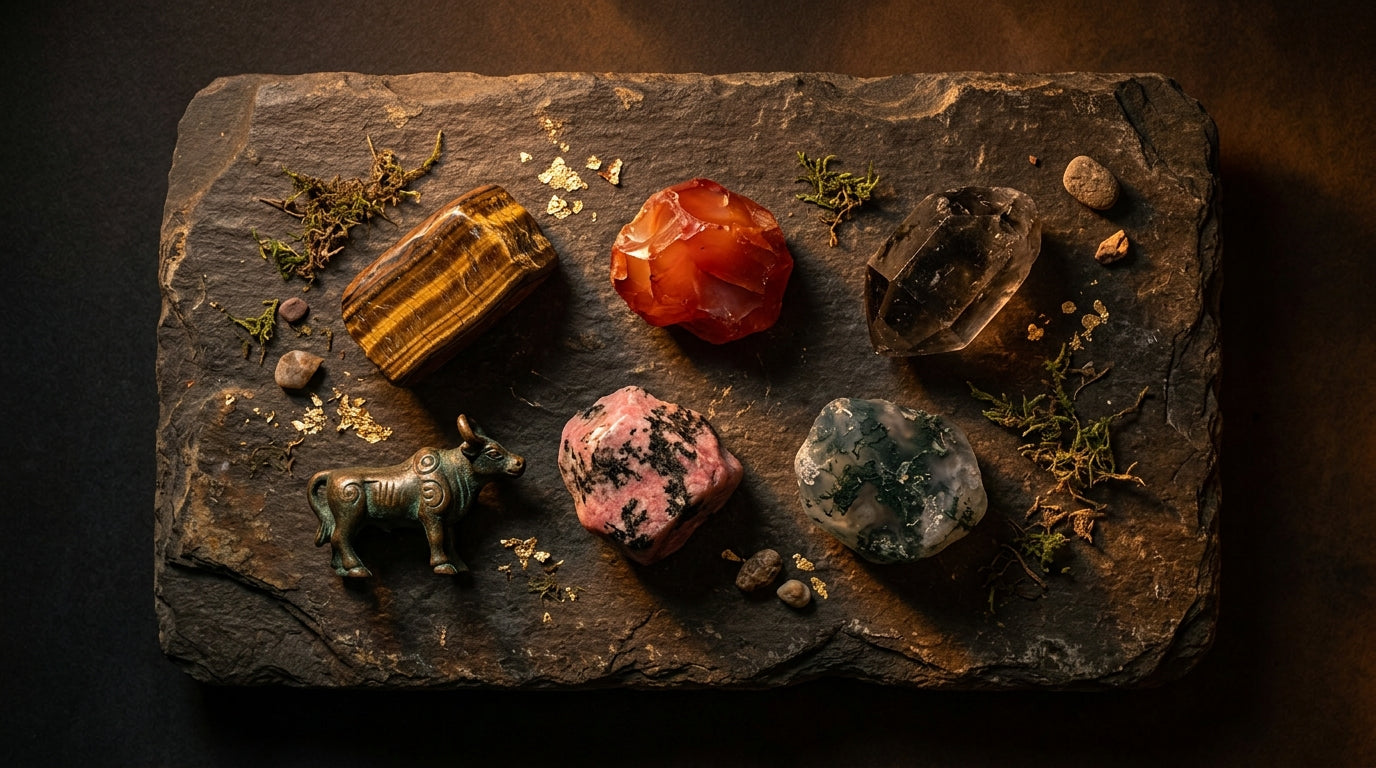 Ox Zodiac Crystals:Strength, perseverance, and the quiet power of those who never stop moving forward