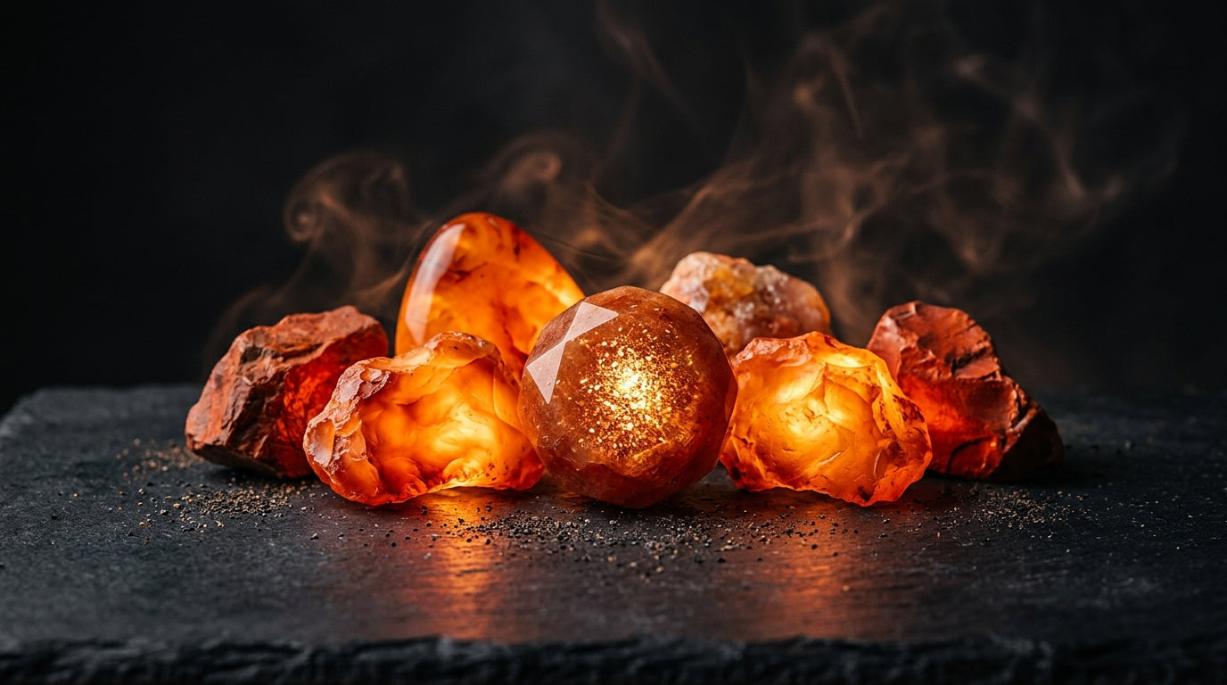 Fire Element Crystals: Passion, Transformation & the Courage to Shine