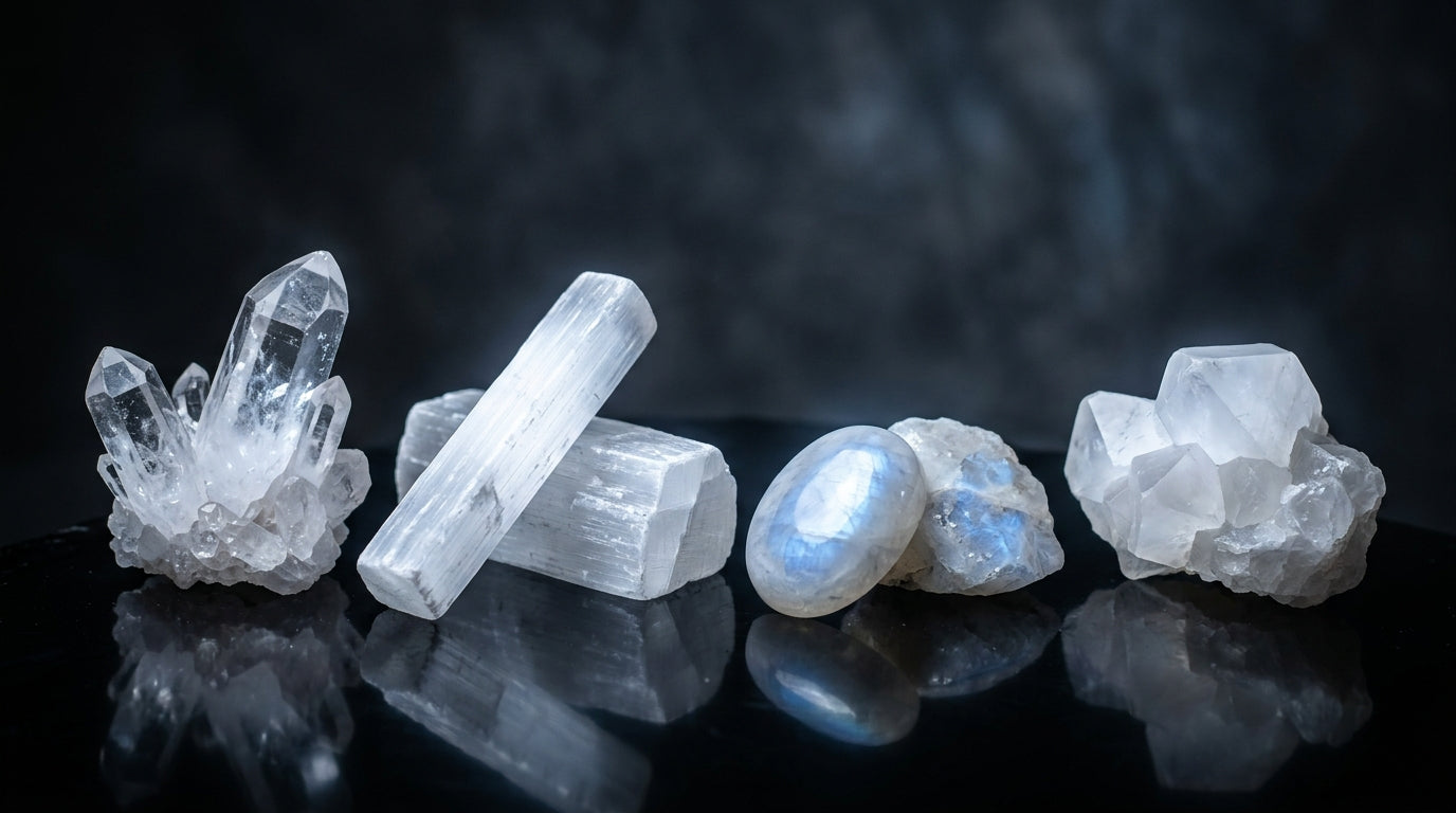 Metal Element Crystals — Clarity, Precision, Letting Go & the Beauty of Refinement