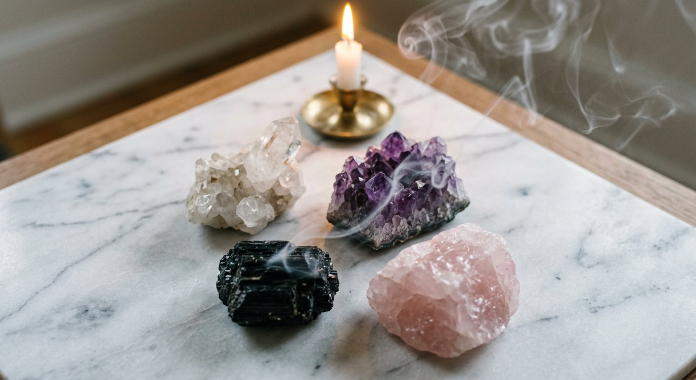How to Cleanse, Charge & Program Your Crystals: A Complete Guide