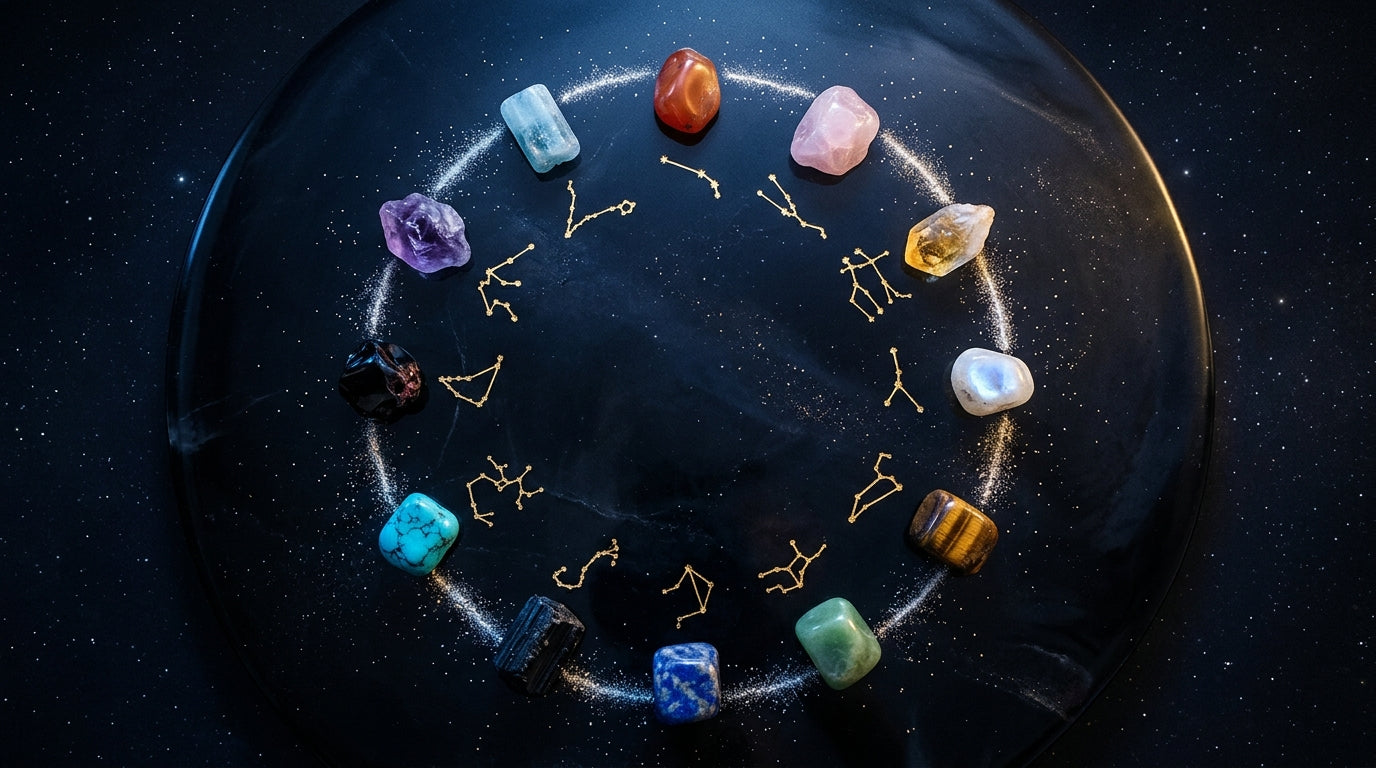 Western Zodiac Crystals: Discover how the twelve archetypes of the zodiac can guide your crystal practice — and how the right stones can help you embody your sign's highest potential