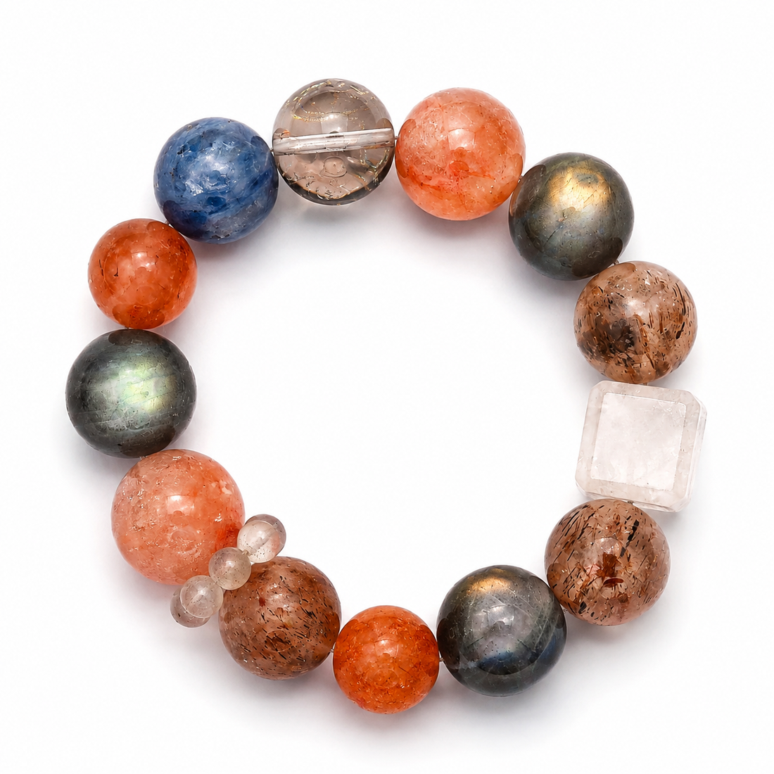 Astral Ember Multi-Stone Crystal Bracelet